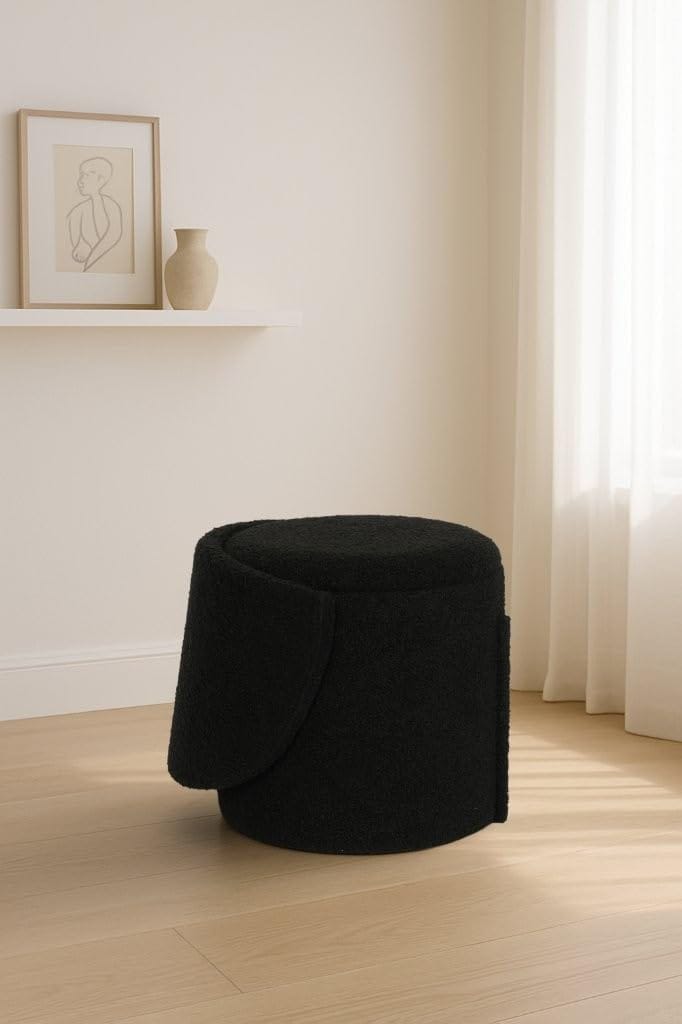 Shano Bloom Blends Teddy Boucle Tub Chair | Hidden Storage | Curved Back | 150kg | 20 Colours