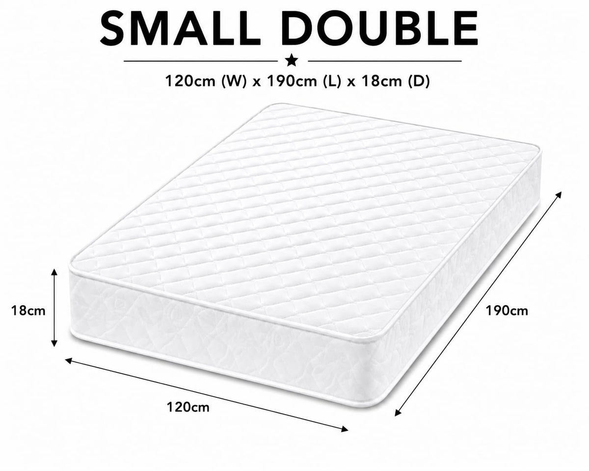 Shano Starlight Beds CoolTouch Hybrid Sprung Mattress | UK Made | Plush | NBF Certified | 18cm