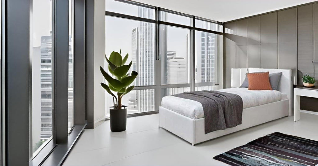 Modern Ottoman Storage Bed | Faux Leather | Gas Lift | Single, Double, King & Super King