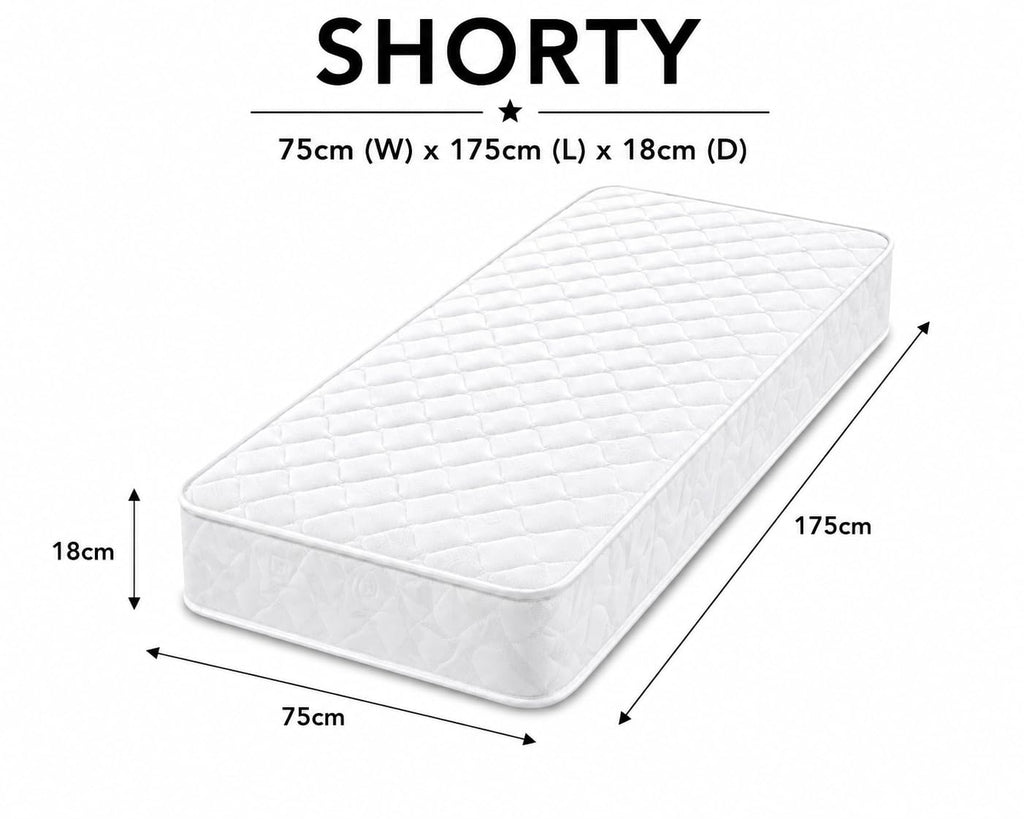 Shano Starlight Beds CoolTouch Hybrid Sprung Mattress | UK Made | Plush | NBF Certified | 18cm