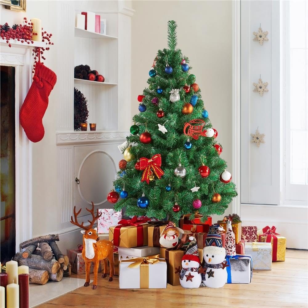 Shano Artificial Christmas Tree Bushy , Foldable Stand
