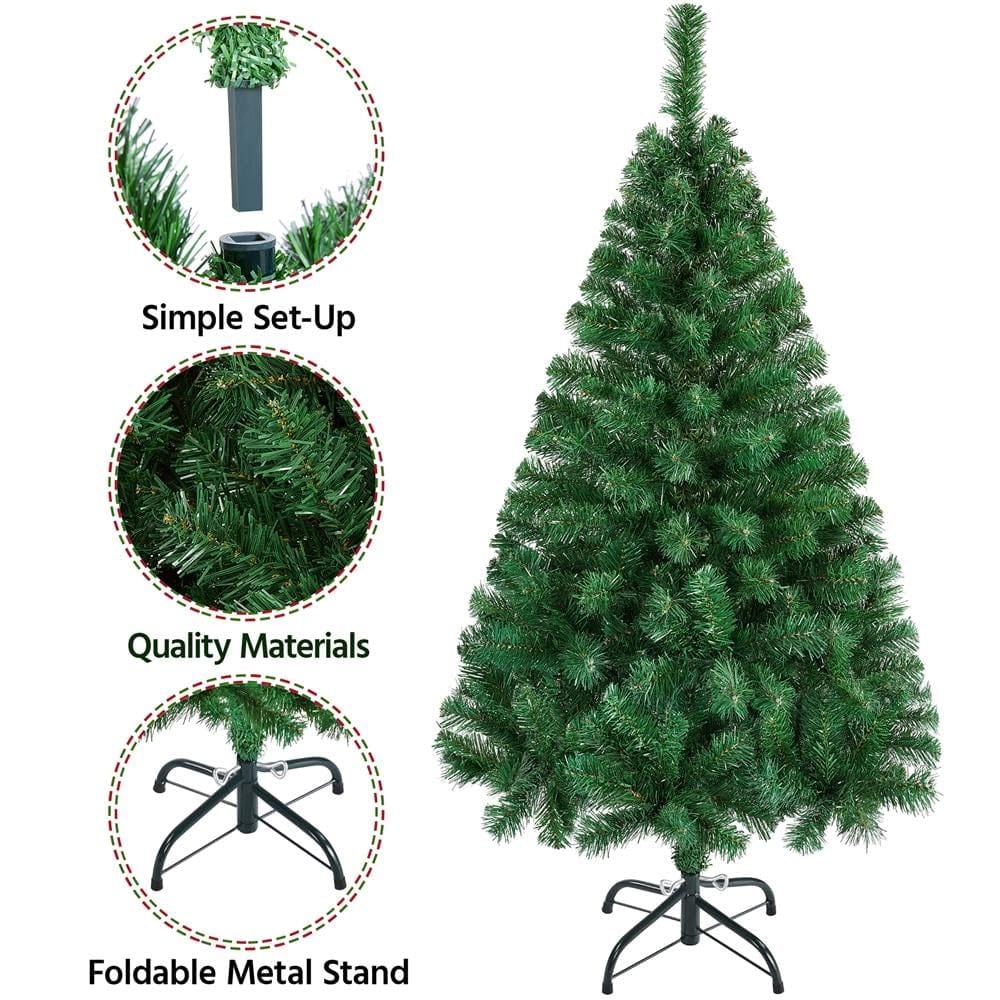 Shano Artificial Christmas Tree Bushy , Foldable Stand