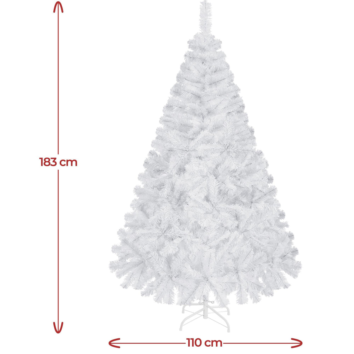 Shano Artificial Christmas Tree Bushy , Foldable Stand