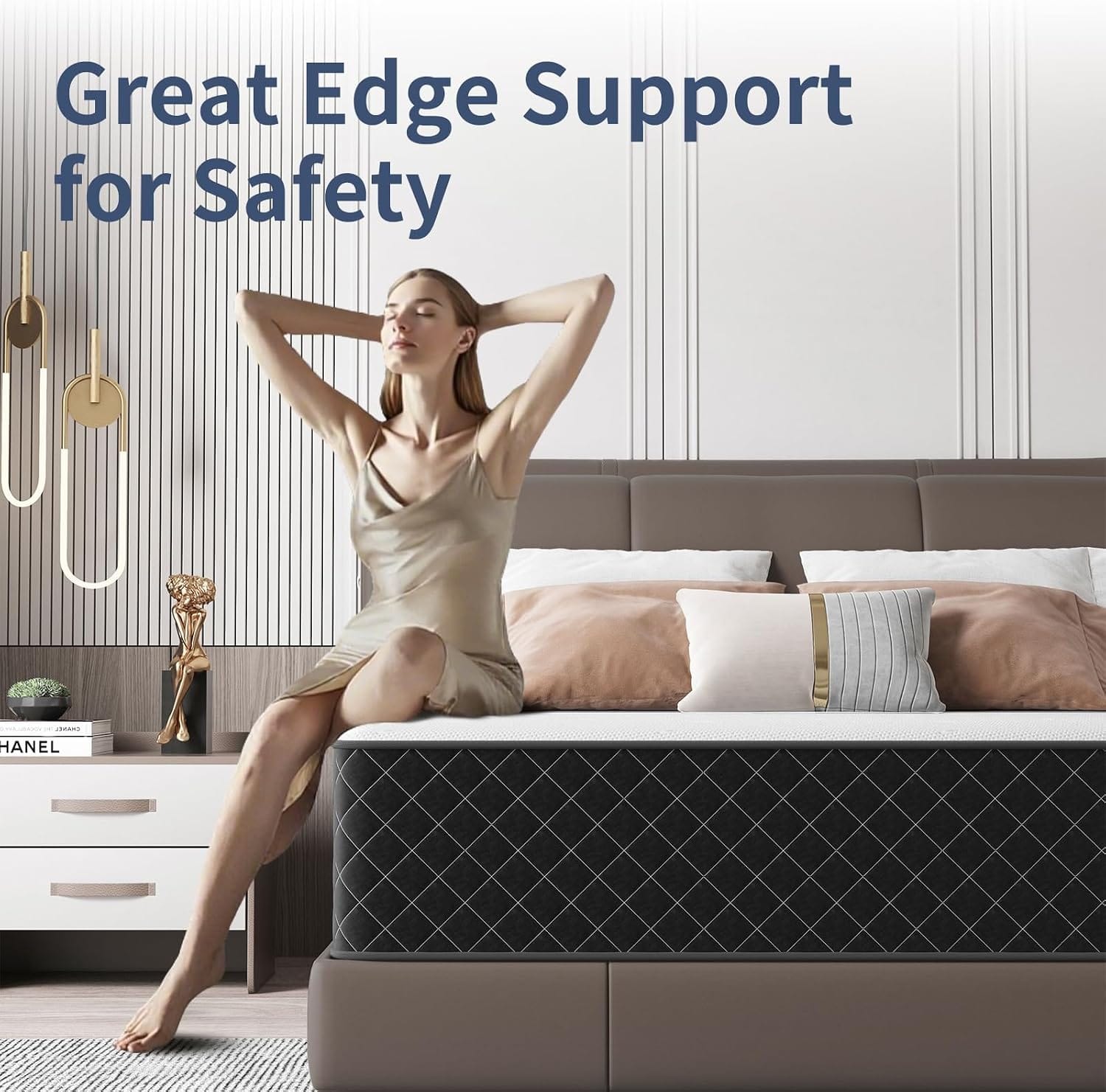 7-Zone Hybrid Pocket Spring & Memory Foam Mattress | Medium Firm | Motion Isolation | Single to King
