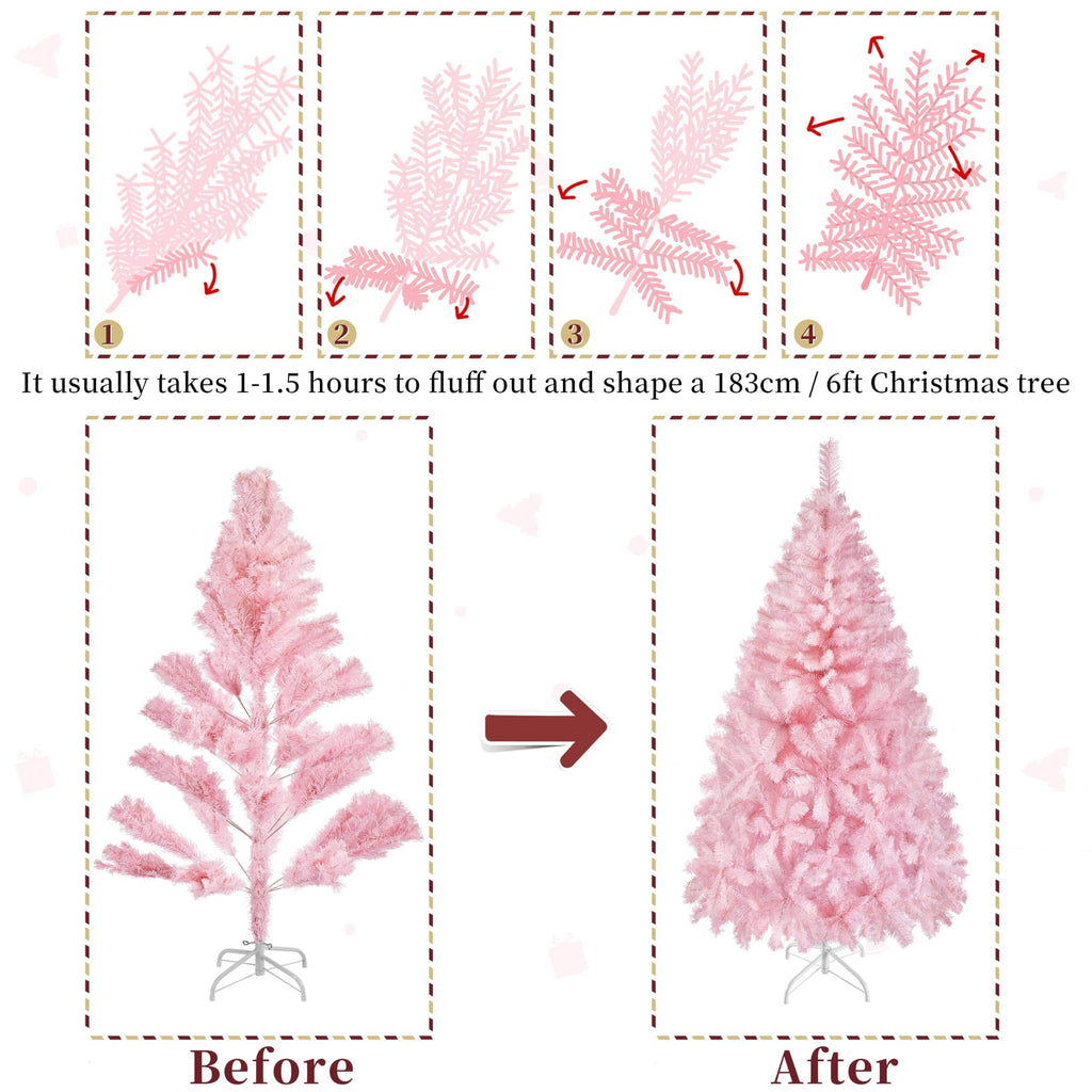 Shano Artificial Christmas Tree Bushy , Foldable Stand