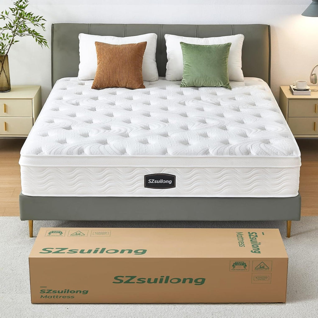 Hybrid Pocket Spring & Memory Foam Mattress | 7-Zone Orthopaedic Support | Medium Firm | Single to Super King