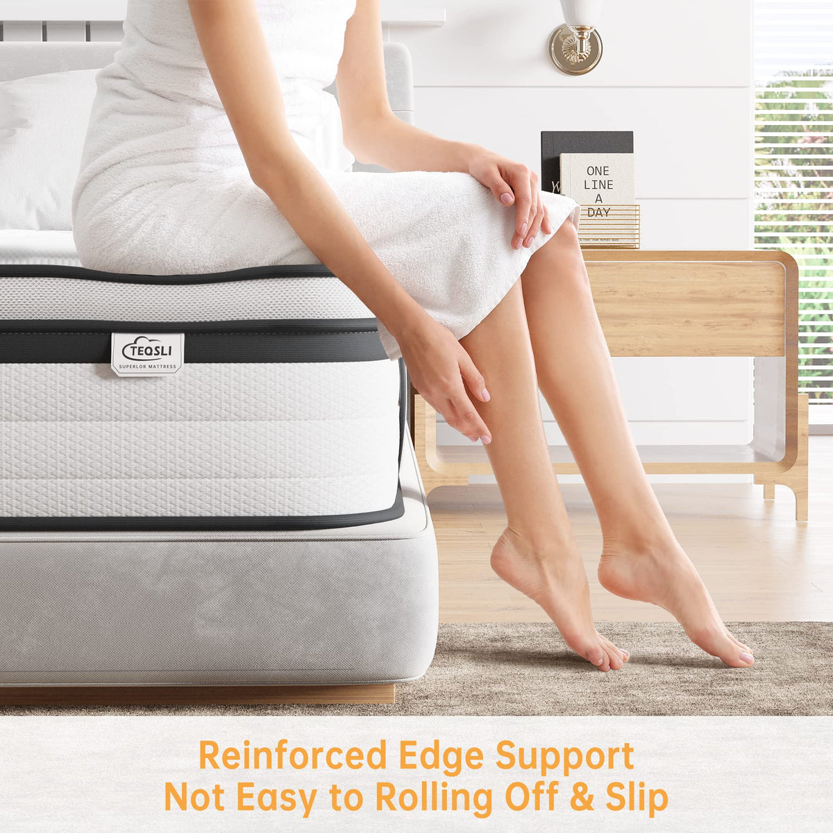 Luxury Hybrid Mattress  | 7-Zone Pocket Spring & Memory Foam | Medium Firm