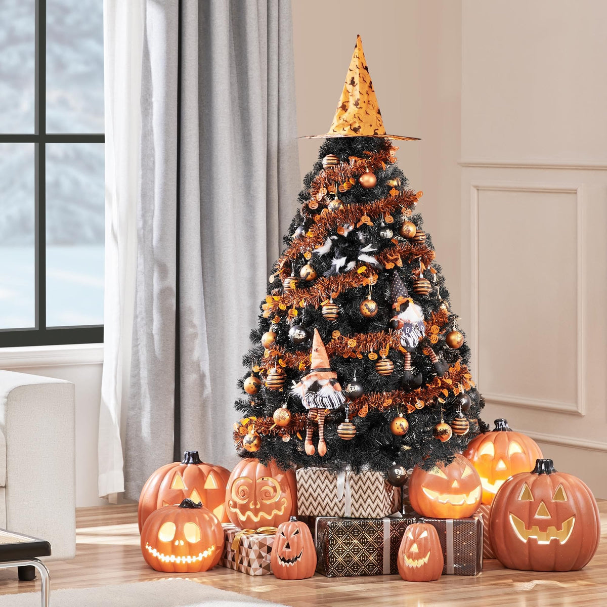 Shano Artificial Christmas Tree Bushy , Foldable Stand