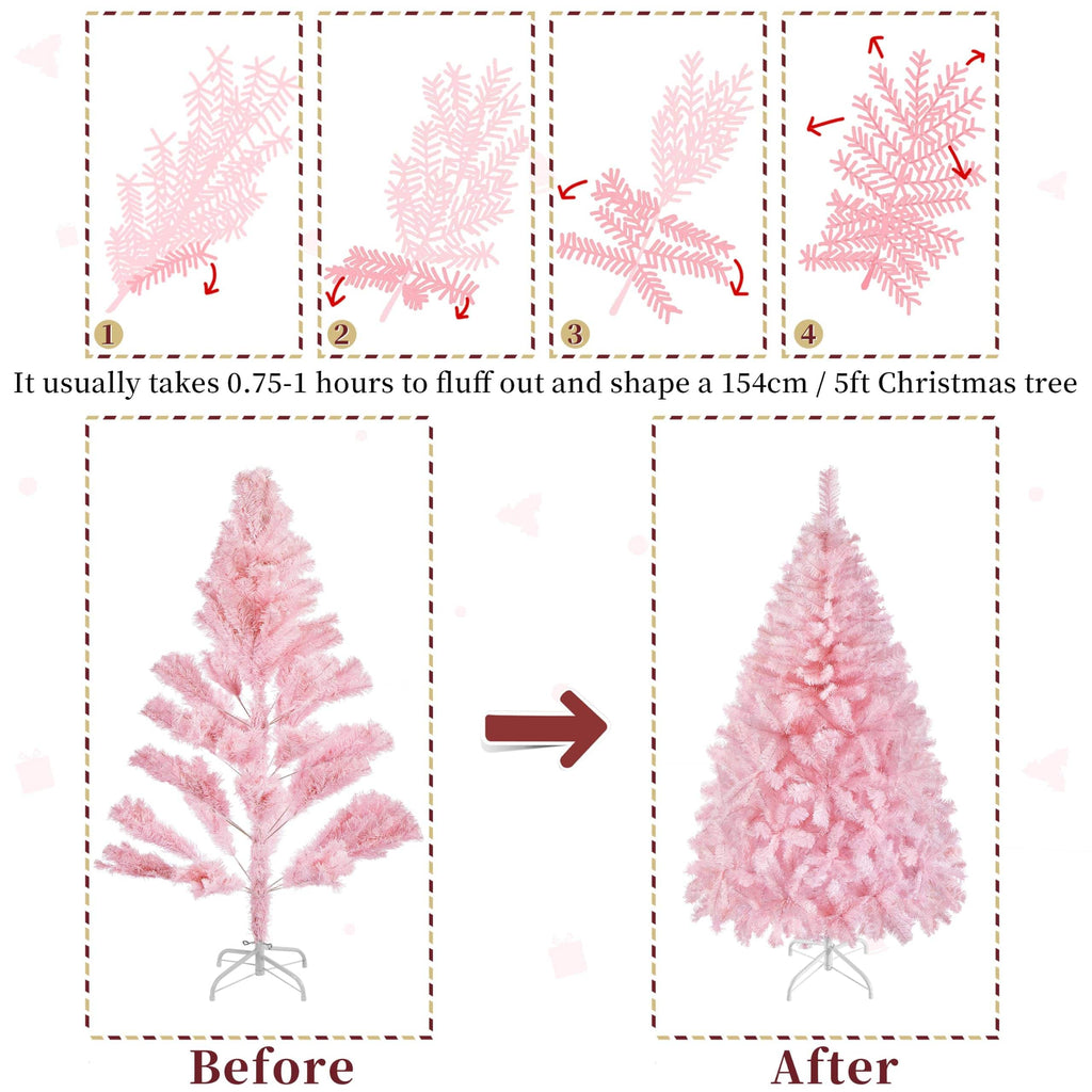 Shano Artificial Christmas Tree Bushy , Foldable Stand
