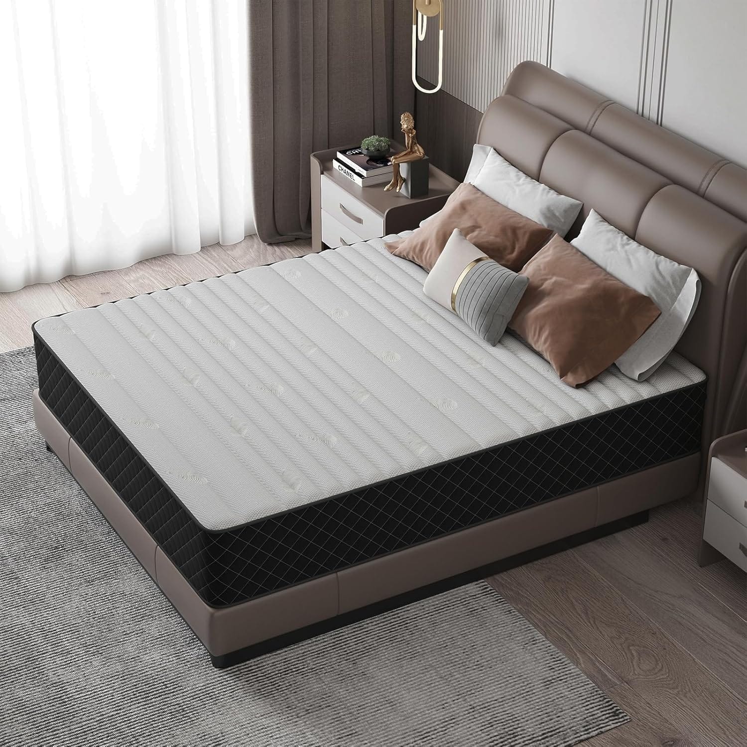 7-Zone Hybrid Pocket Spring & Memory Foam Mattress | Medium Firm | Motion Isolation | Single to King