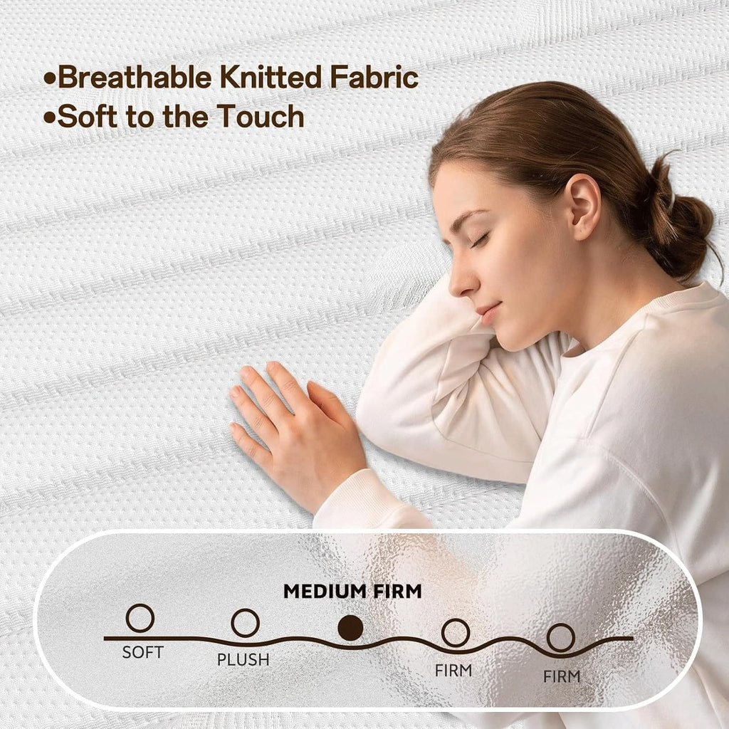 7-Zone Hybrid Pocket Spring & Memory Foam Mattress | Medium Firm | Motion Isolation | Single to King