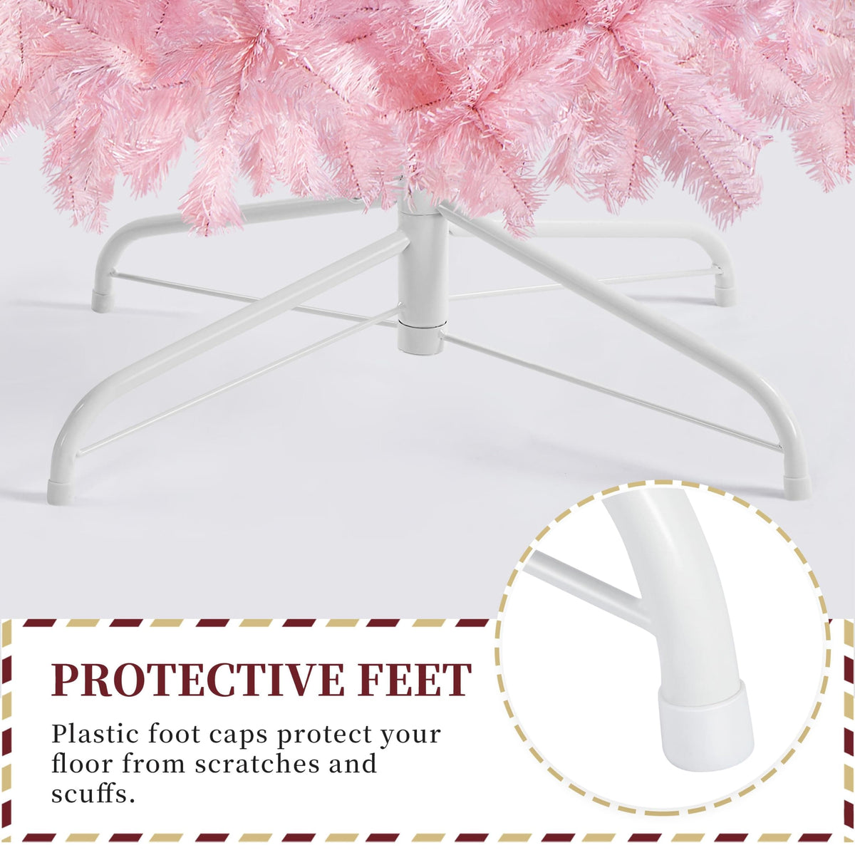 Shano Artificial Christmas Tree Bushy , Foldable Stand