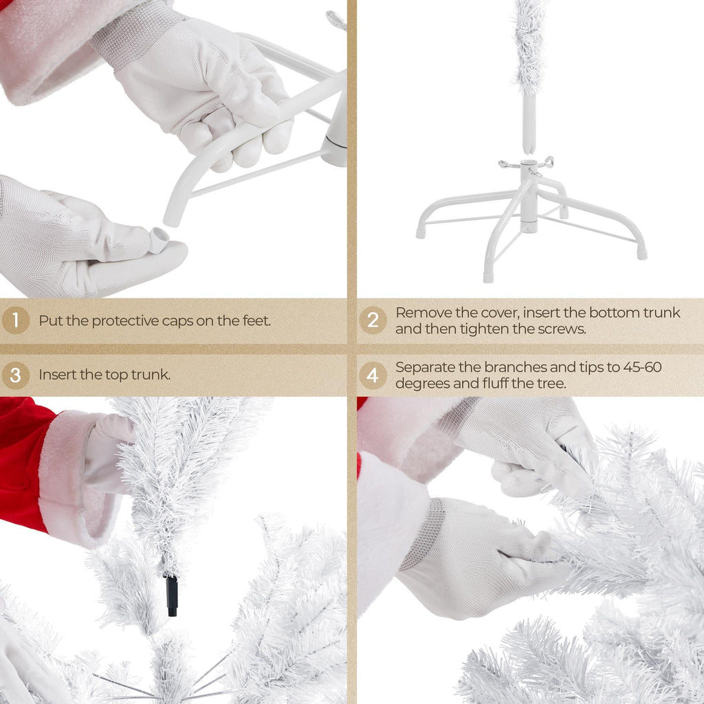 Shano Artificial Christmas Tree Bushy , Foldable Stand