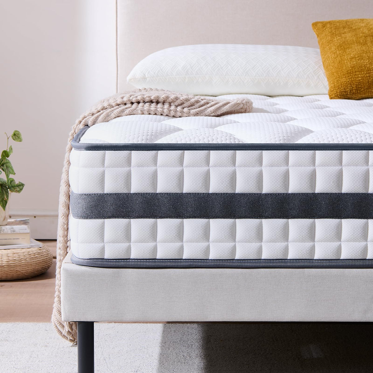 Shano Twirest Hybrid All Size Mattress |  Medium Firm