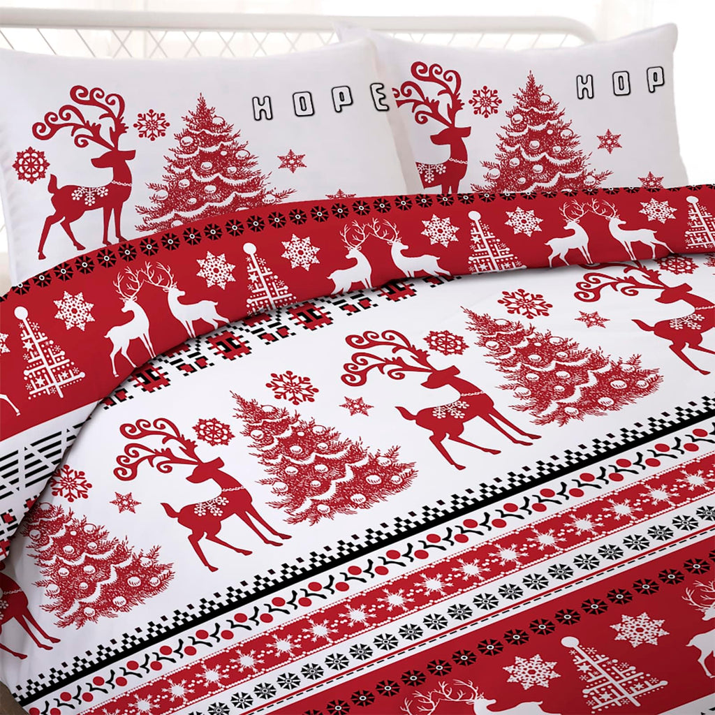 Halloween Duvet Cover Set 3 Pieces with Skull Pumpkin