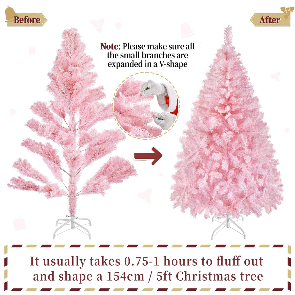 Shano Artificial Christmas Tree Bushy , Foldable Stand