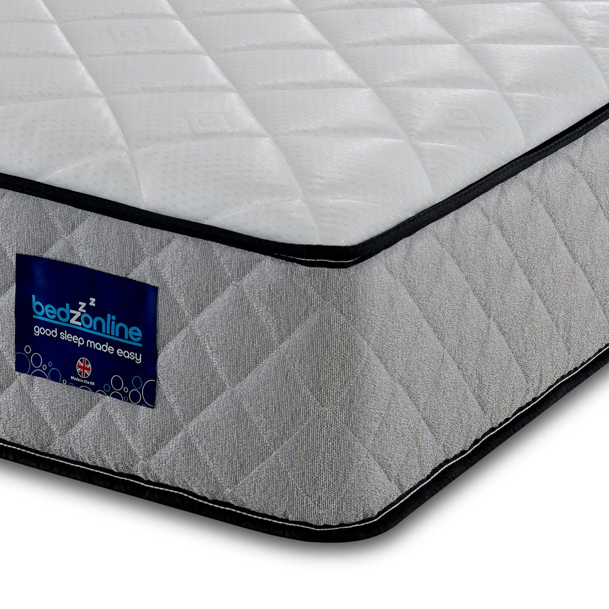Shano Hybrid Memory Foam & Spring Mattress | UK Made | Medium Firm | 20cm