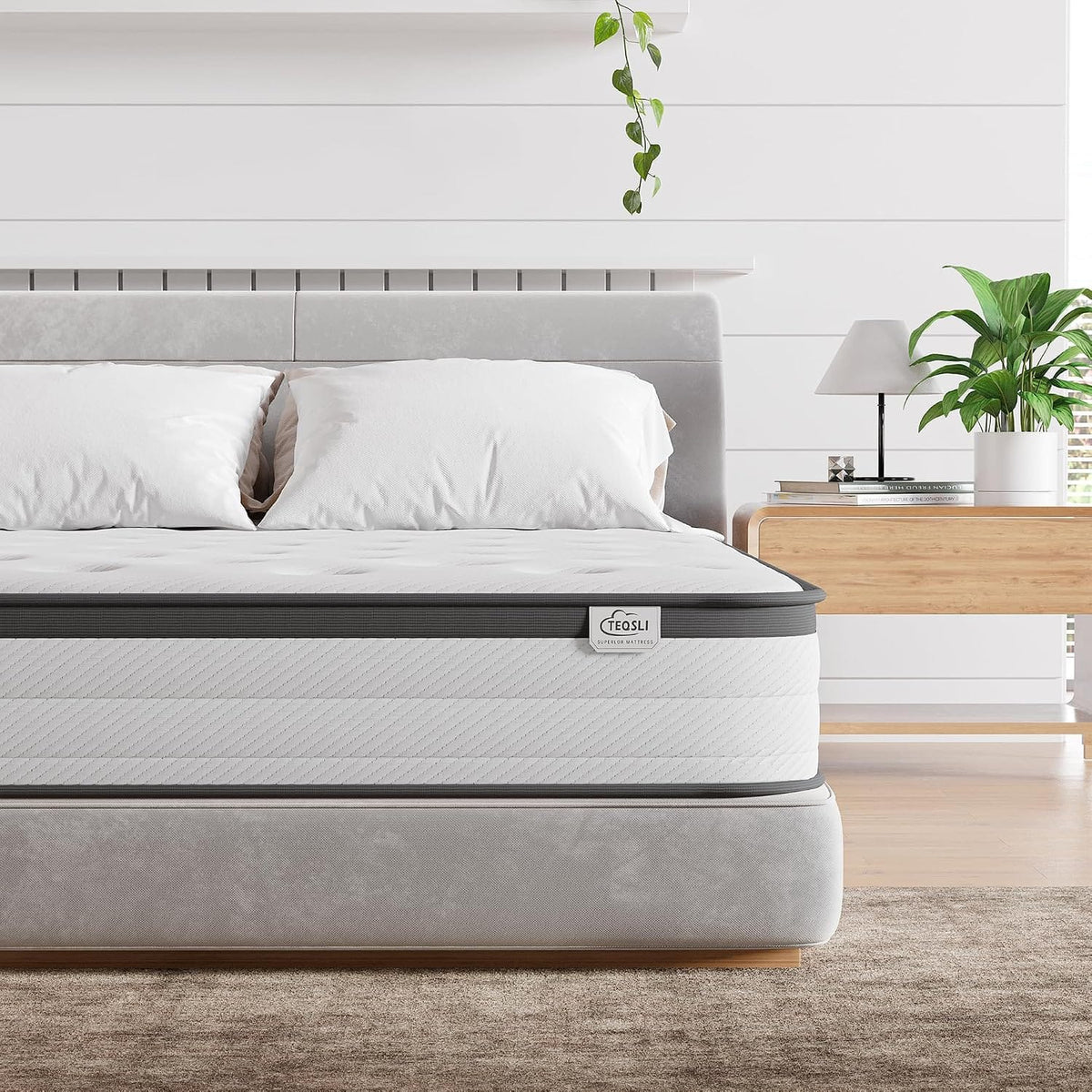Luxury Hybrid Mattress  | 7-Zone Pocket Spring & Memory Foam | Medium Firm