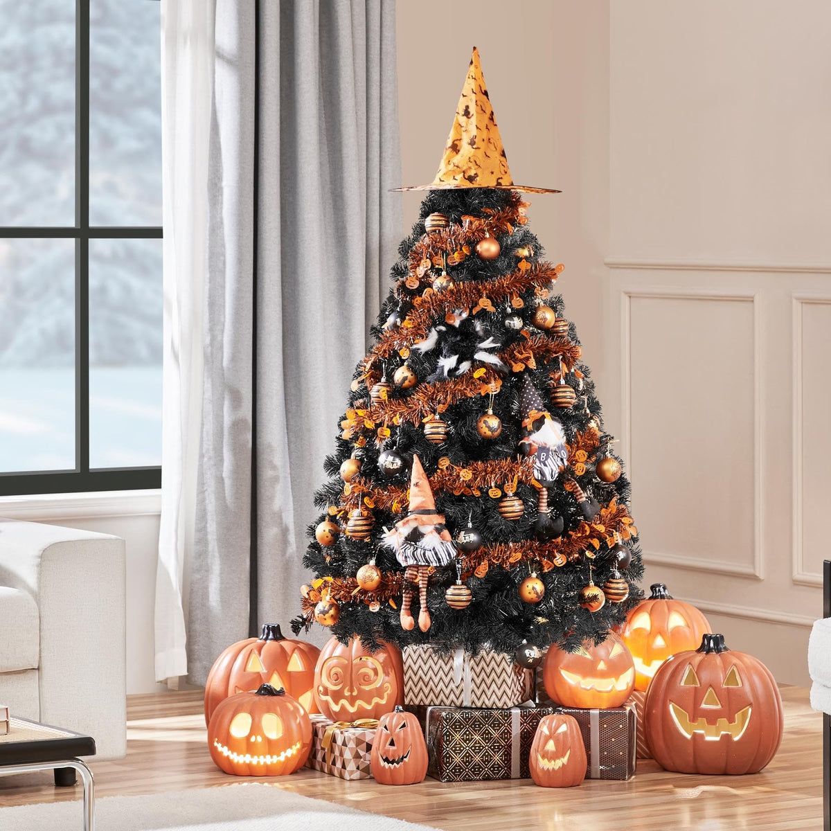 Shano Artificial Christmas Tree Bushy , Foldable Stand