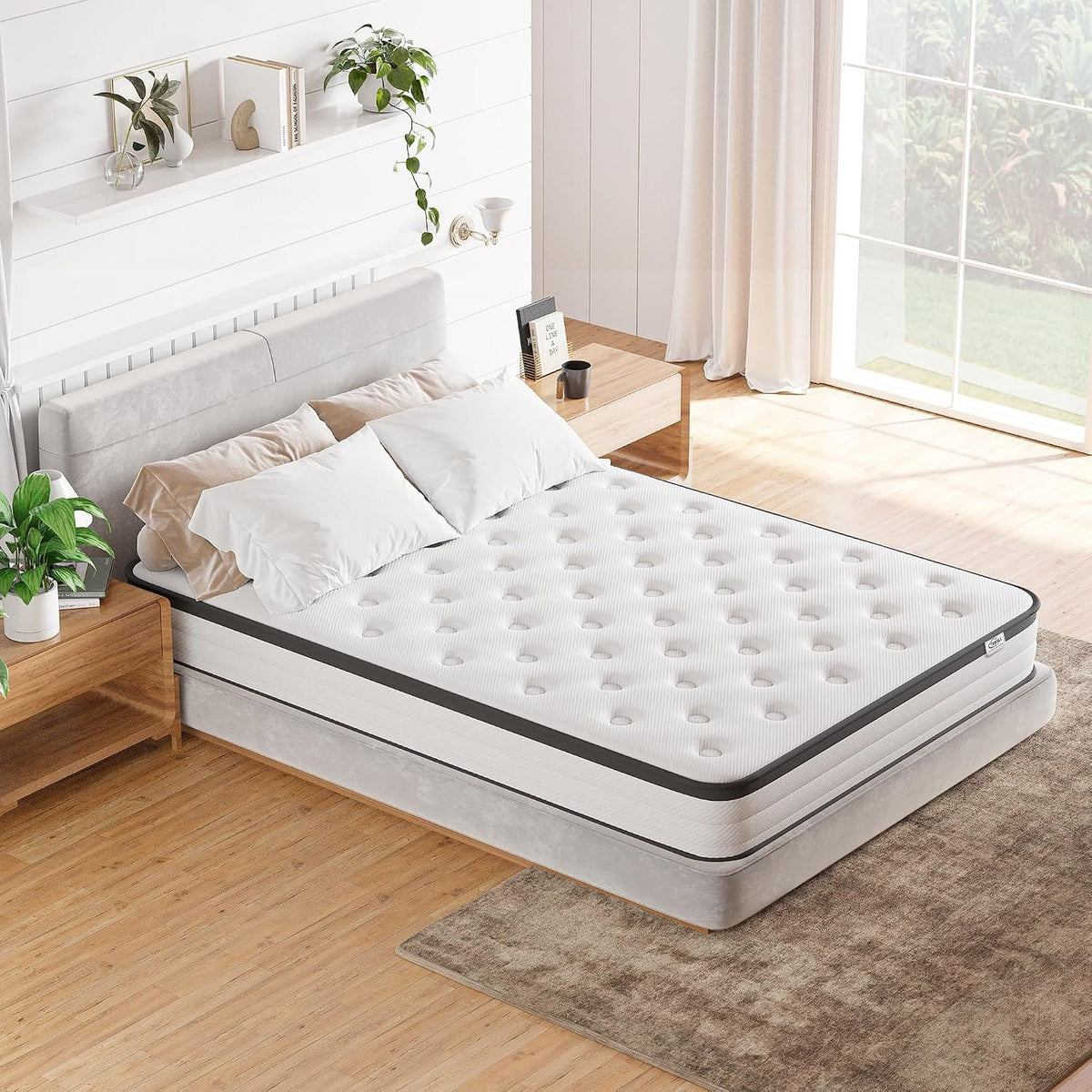 Luxury Hybrid Mattress  | 7-Zone Pocket Spring & Memory Foam | Medium Firm