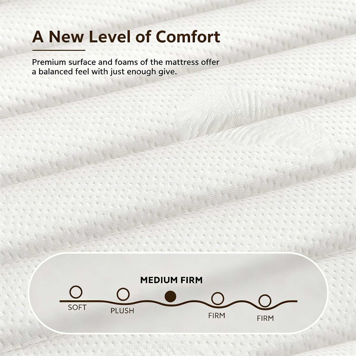 7-Zone Hybrid Pocket Spring & Memory Foam Mattress | Medium Firm | Motion Isolation | Single to King