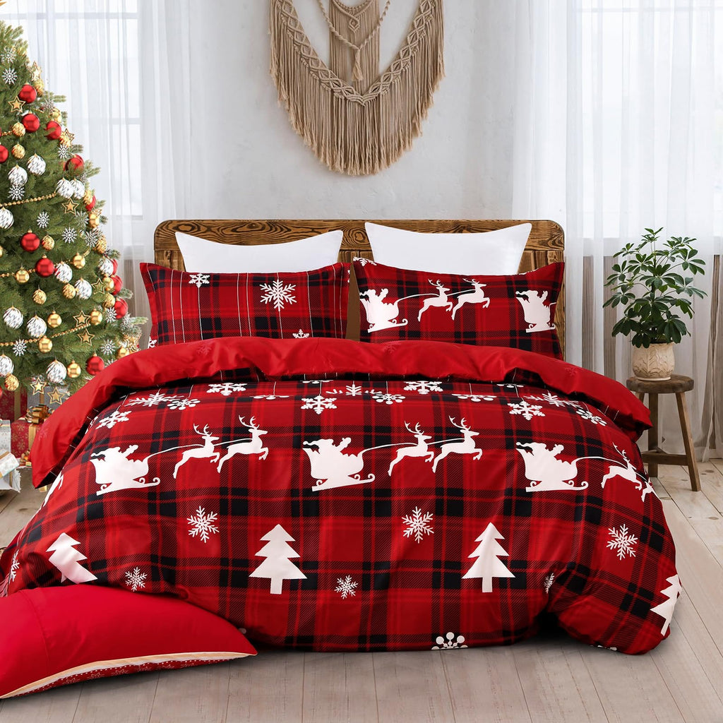 Halloween Duvet Cover Set 3 Pieces with Skull Pumpkin