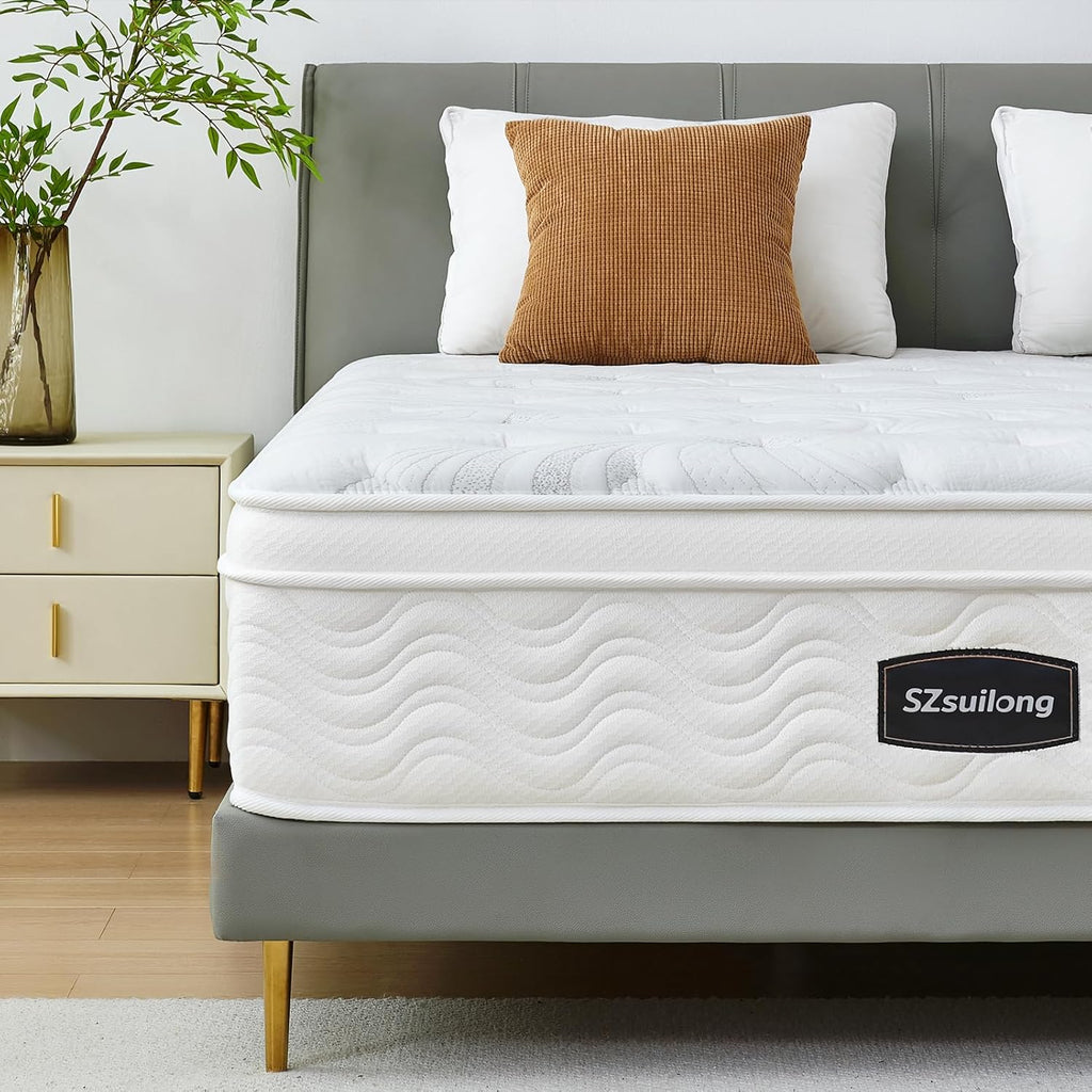 Hybrid Pocket Spring & Memory Foam Mattress | 7-Zone Orthopaedic Support | Medium Firm | Single to Super King