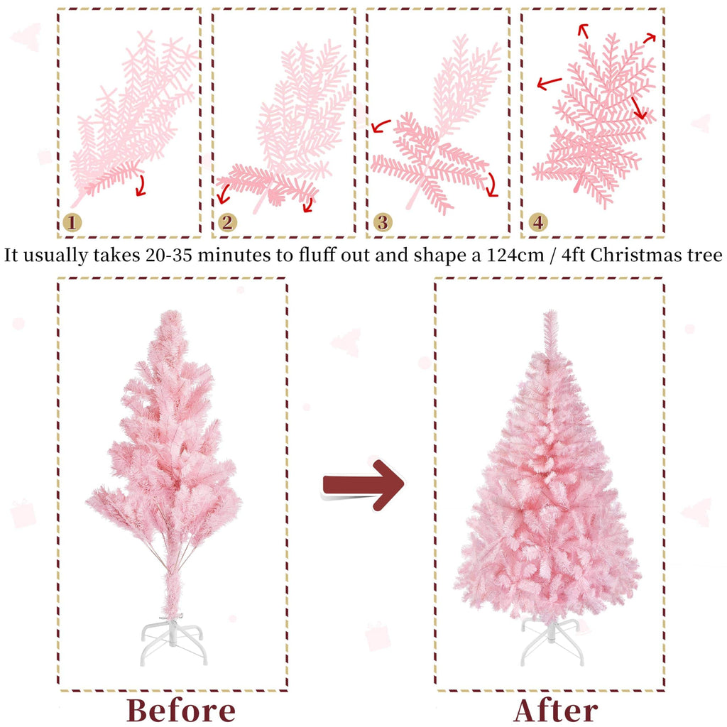 Shano Artificial Christmas Tree Bushy , Foldable Stand