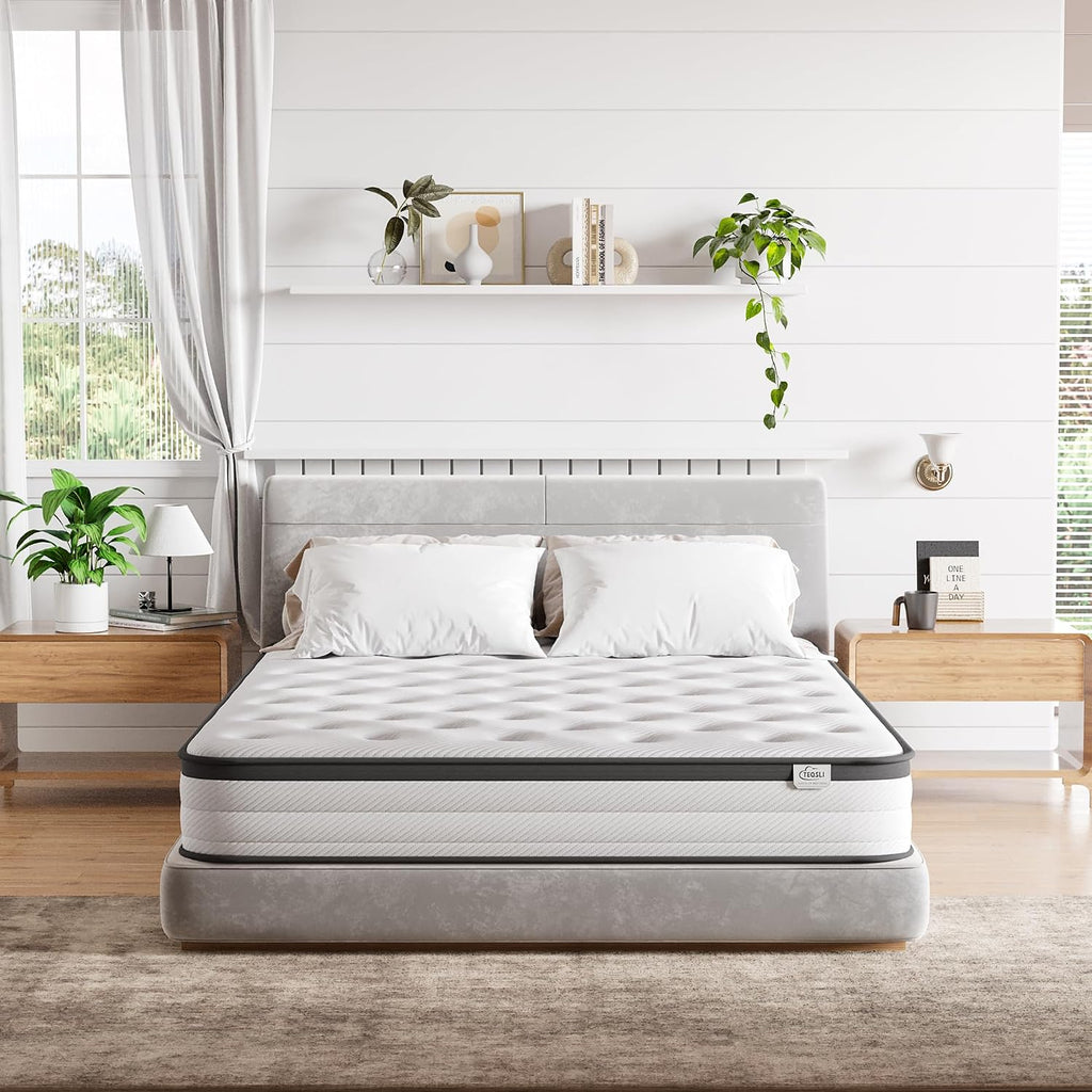 Luxury Hybrid Mattress  | 7-Zone Pocket Spring & Memory Foam | Medium Firm