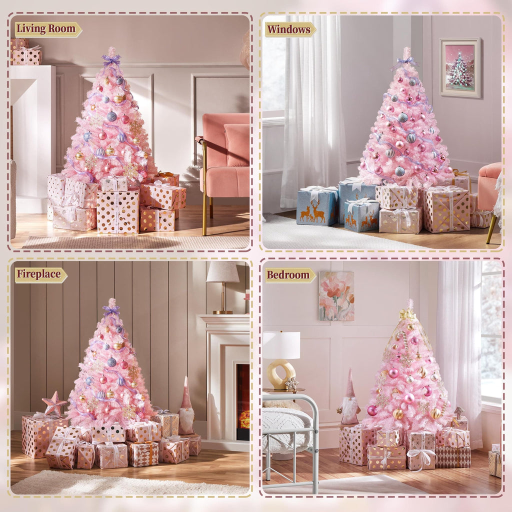 Shano Artificial Christmas Tree Bushy , Foldable Stand