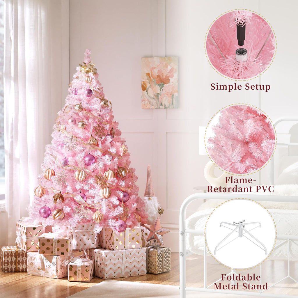 Shano Artificial Christmas Tree Bushy , Foldable Stand