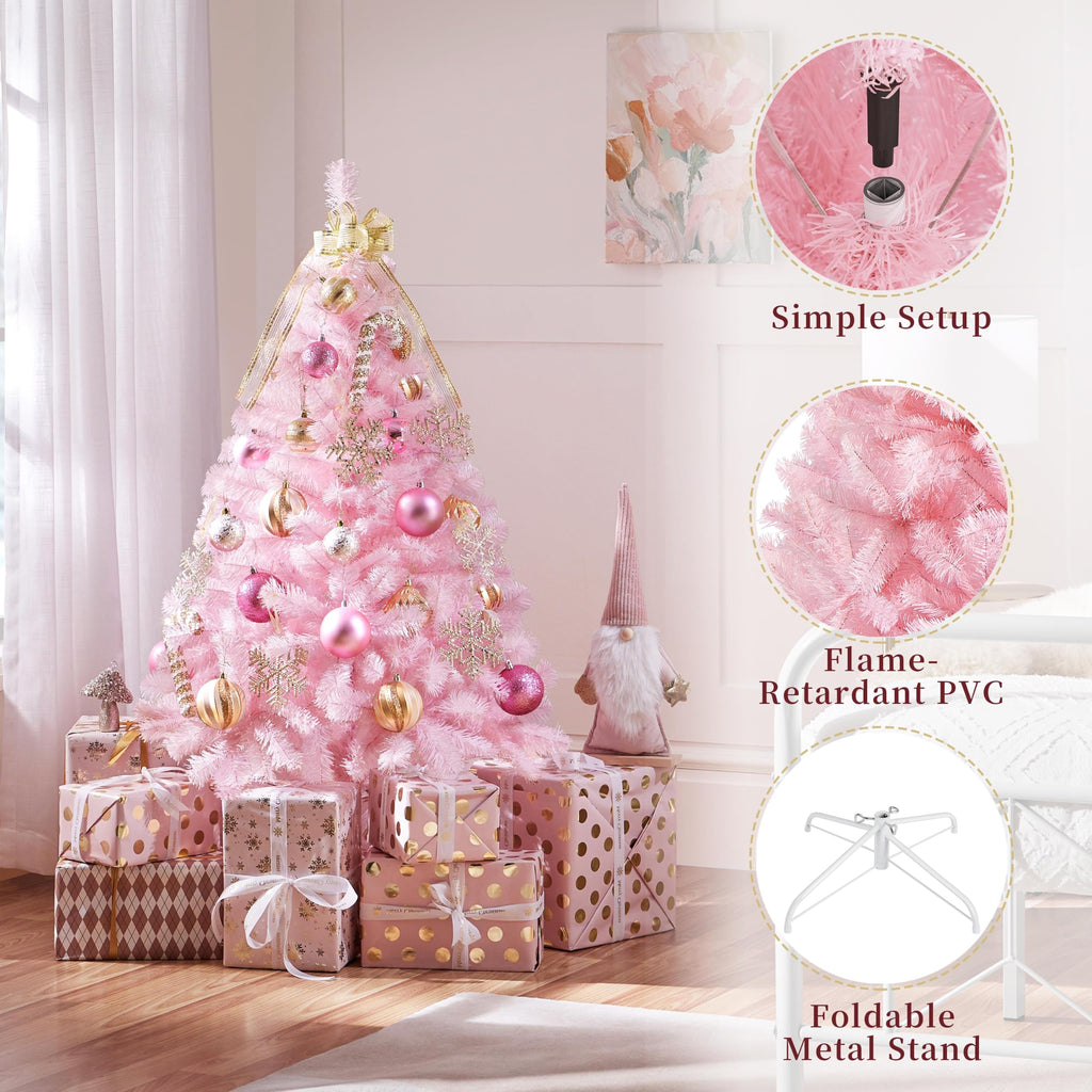 Shano Artificial Christmas Tree Bushy , Foldable Stand