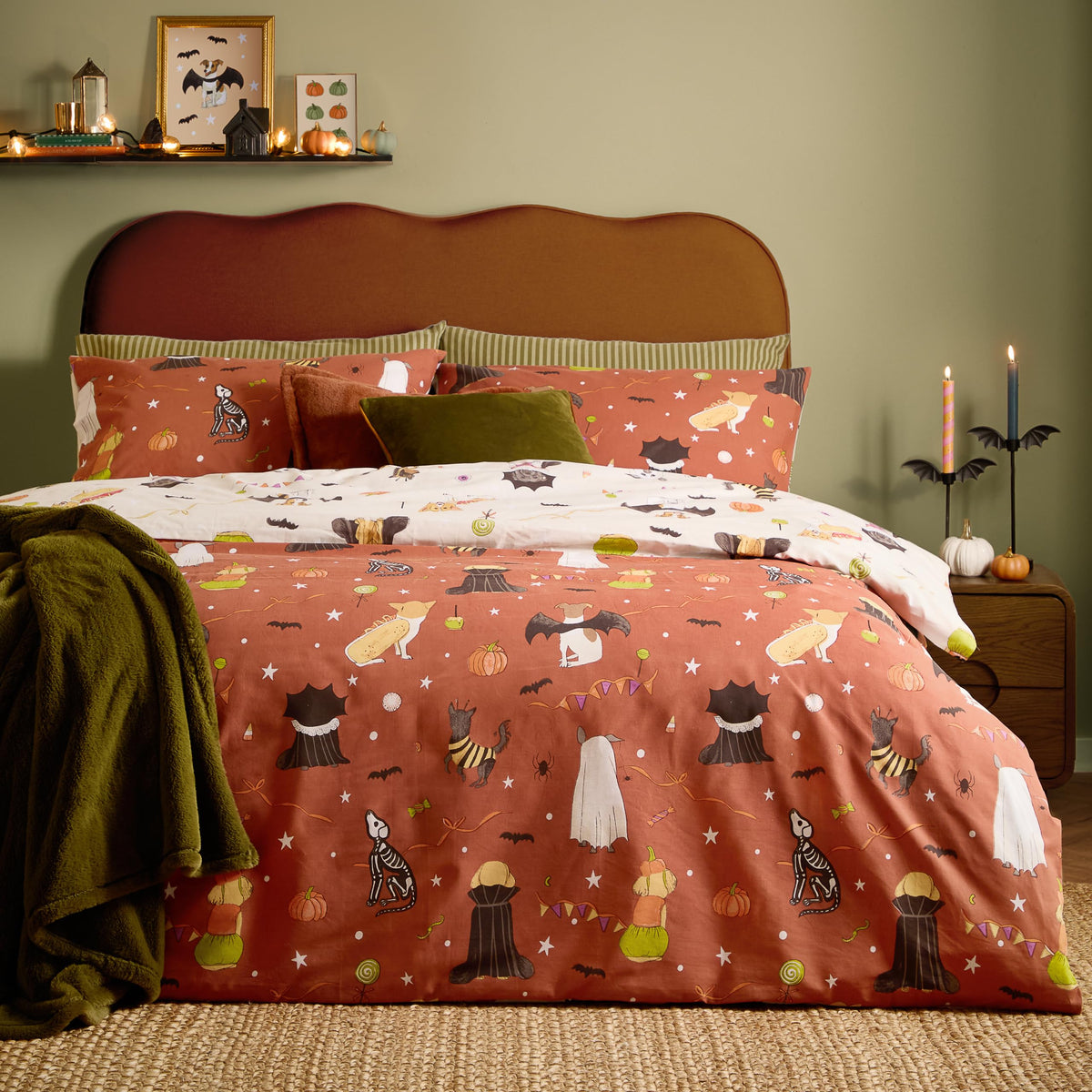 Trick Or Treat Duvet Cover Set