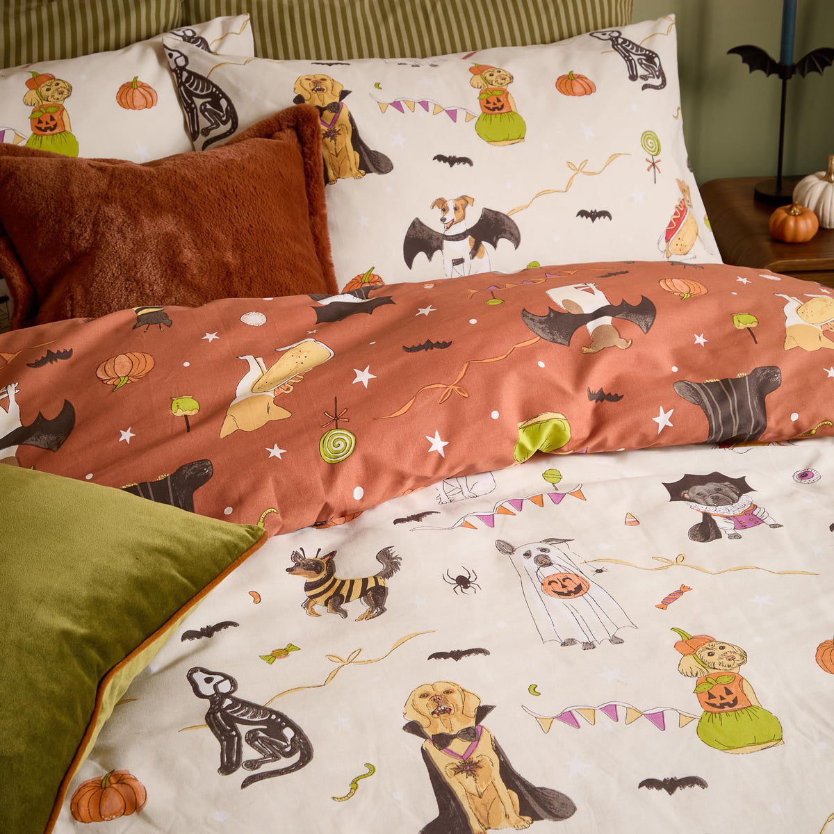Trick Or Treat Duvet Cover Set
