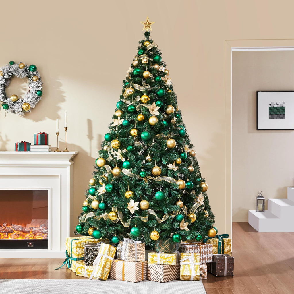 Shano Artificial Christmas Tree Bushy , Foldable Stand