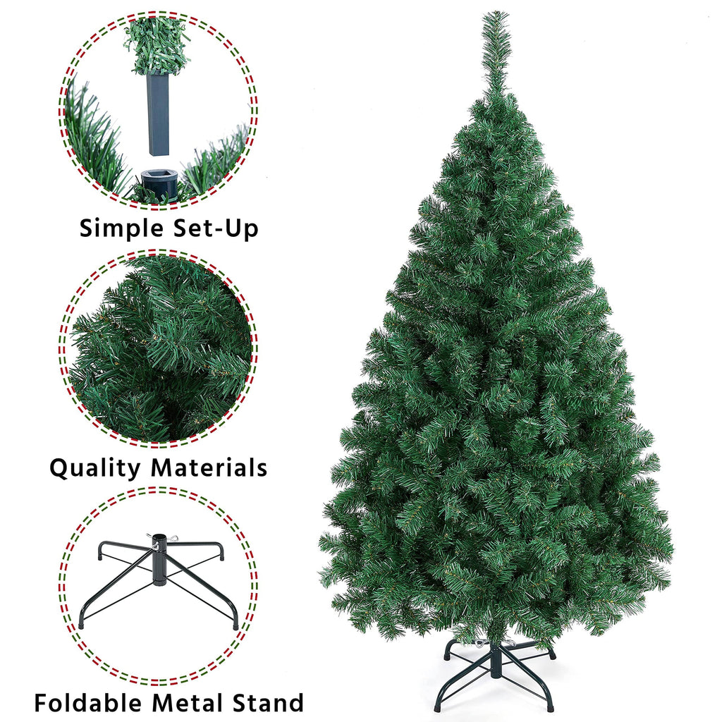 Shano Artificial Christmas Tree Bushy , Foldable Stand