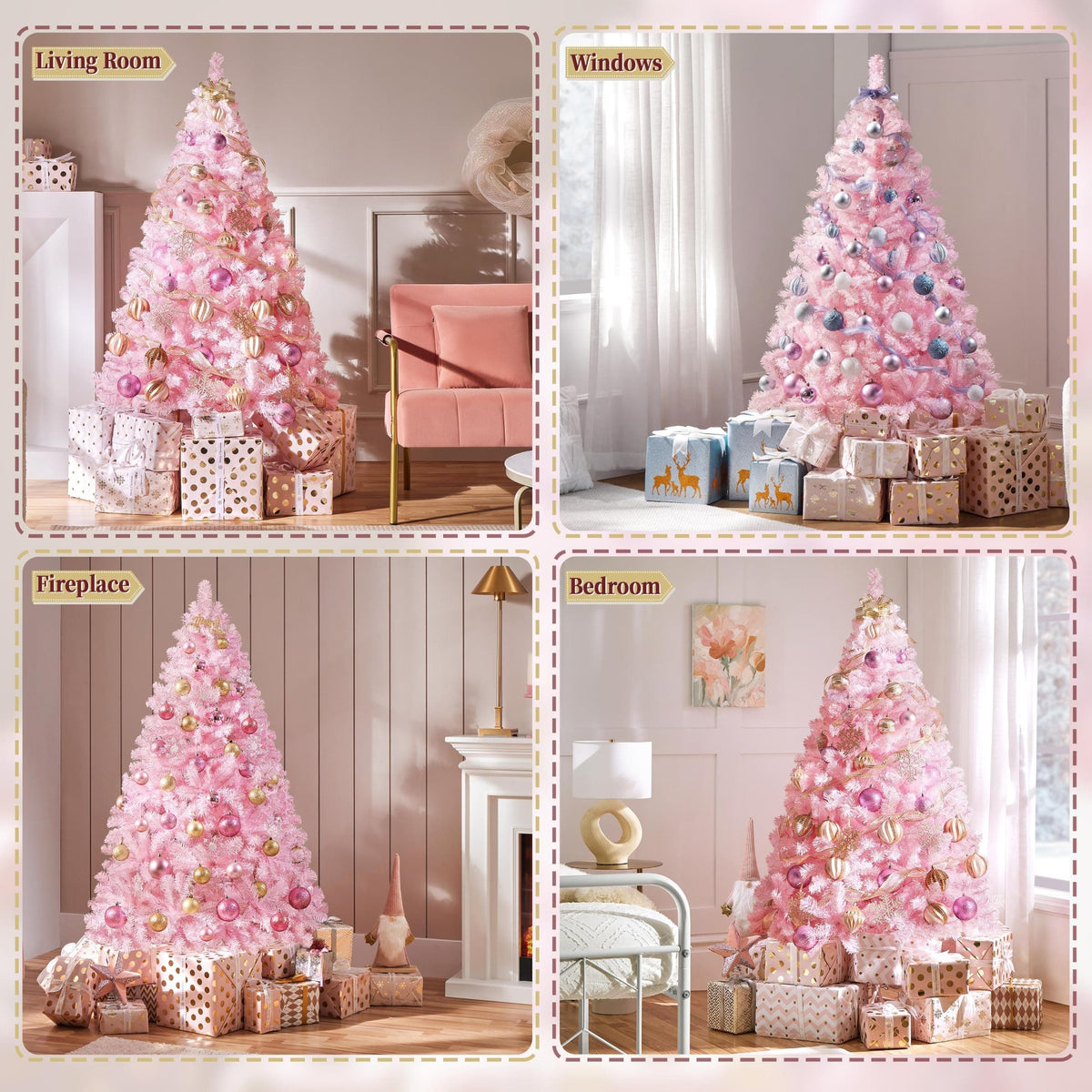 Shano Artificial Christmas Tree Bushy , Foldable Stand