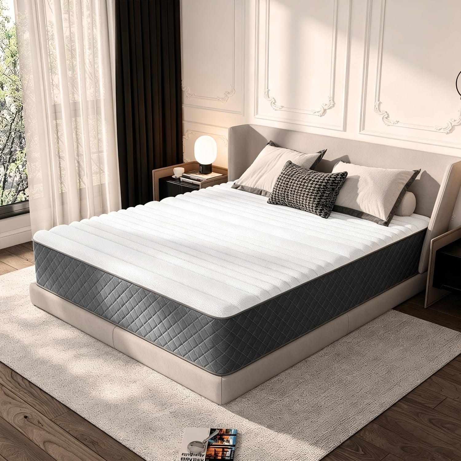7-Zone Hybrid Pocket Spring & Memory Foam Mattress | Medium Firm | Motion Isolation | Single to King
