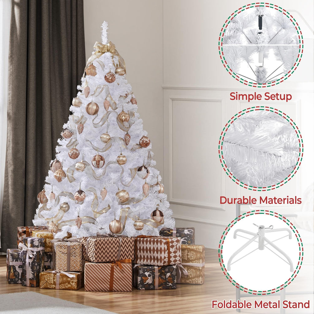 Shano Artificial Christmas Tree Bushy , Foldable Stand