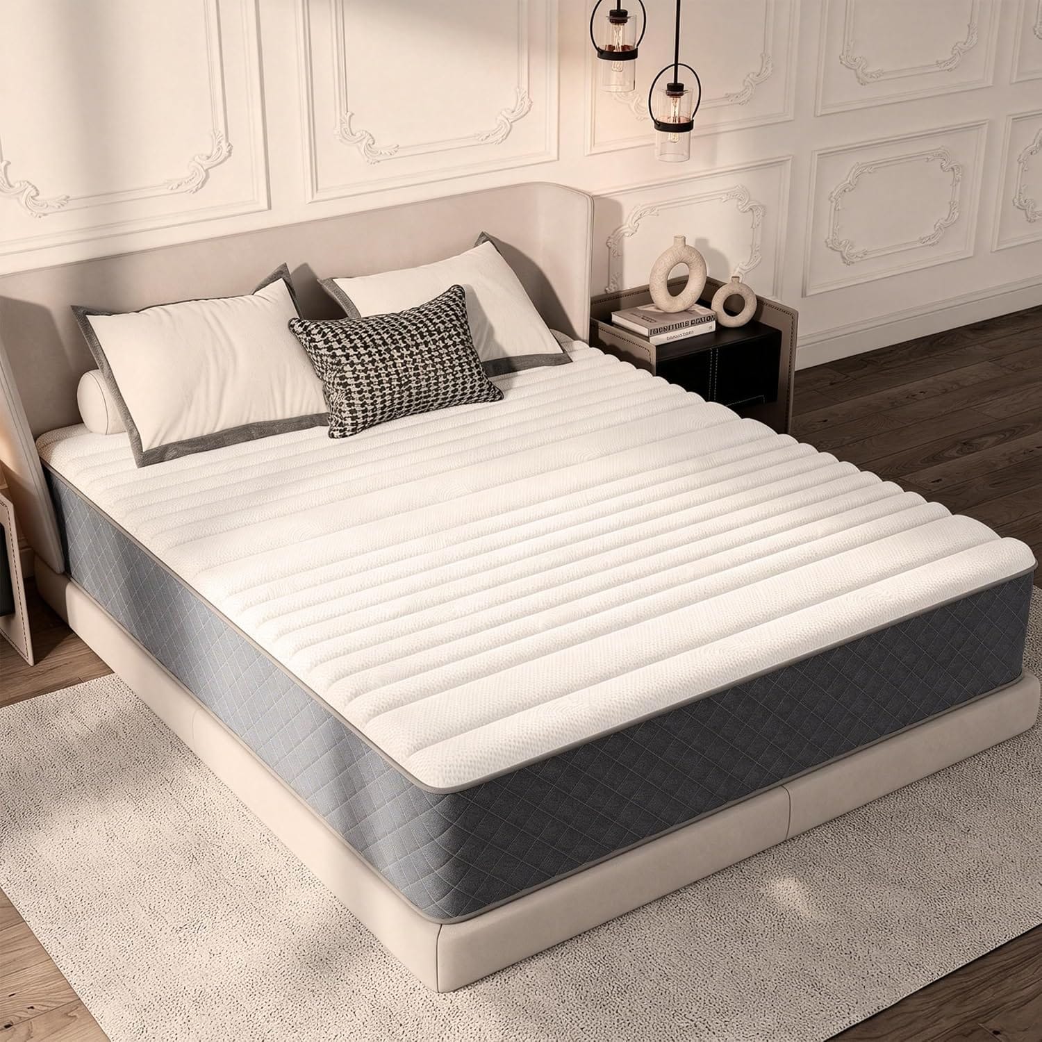 7-Zone Hybrid Pocket Spring & Memory Foam Mattress | Medium Firm | Motion Isolation | Single to King