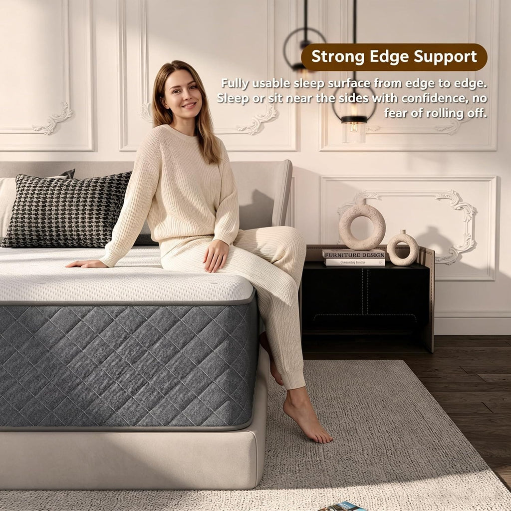 7-Zone Hybrid Pocket Spring & Memory Foam Mattress | Medium Firm | Motion Isolation | Single to King