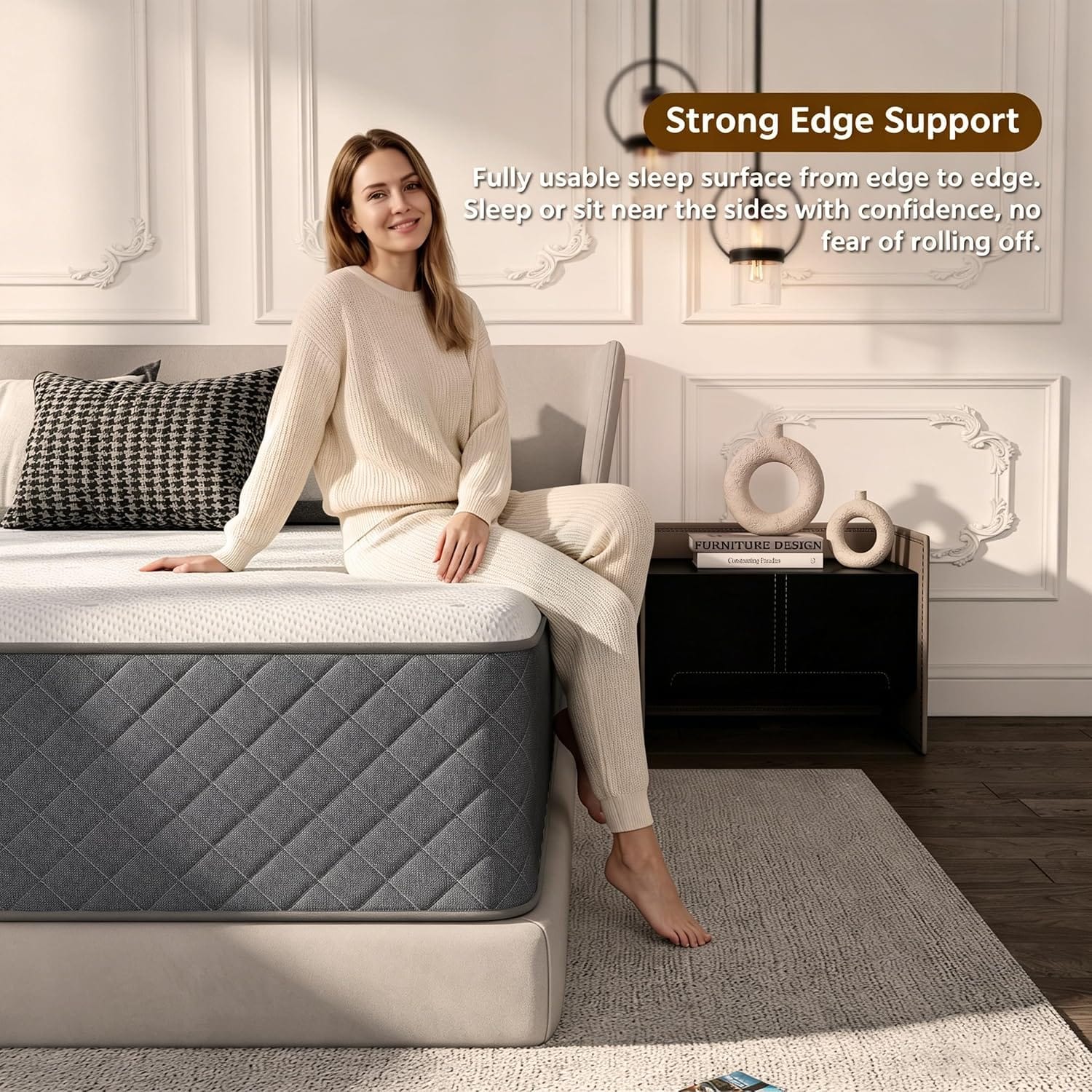 7-Zone Hybrid Pocket Spring & Memory Foam Mattress | Medium Firm | Motion Isolation | Single to King