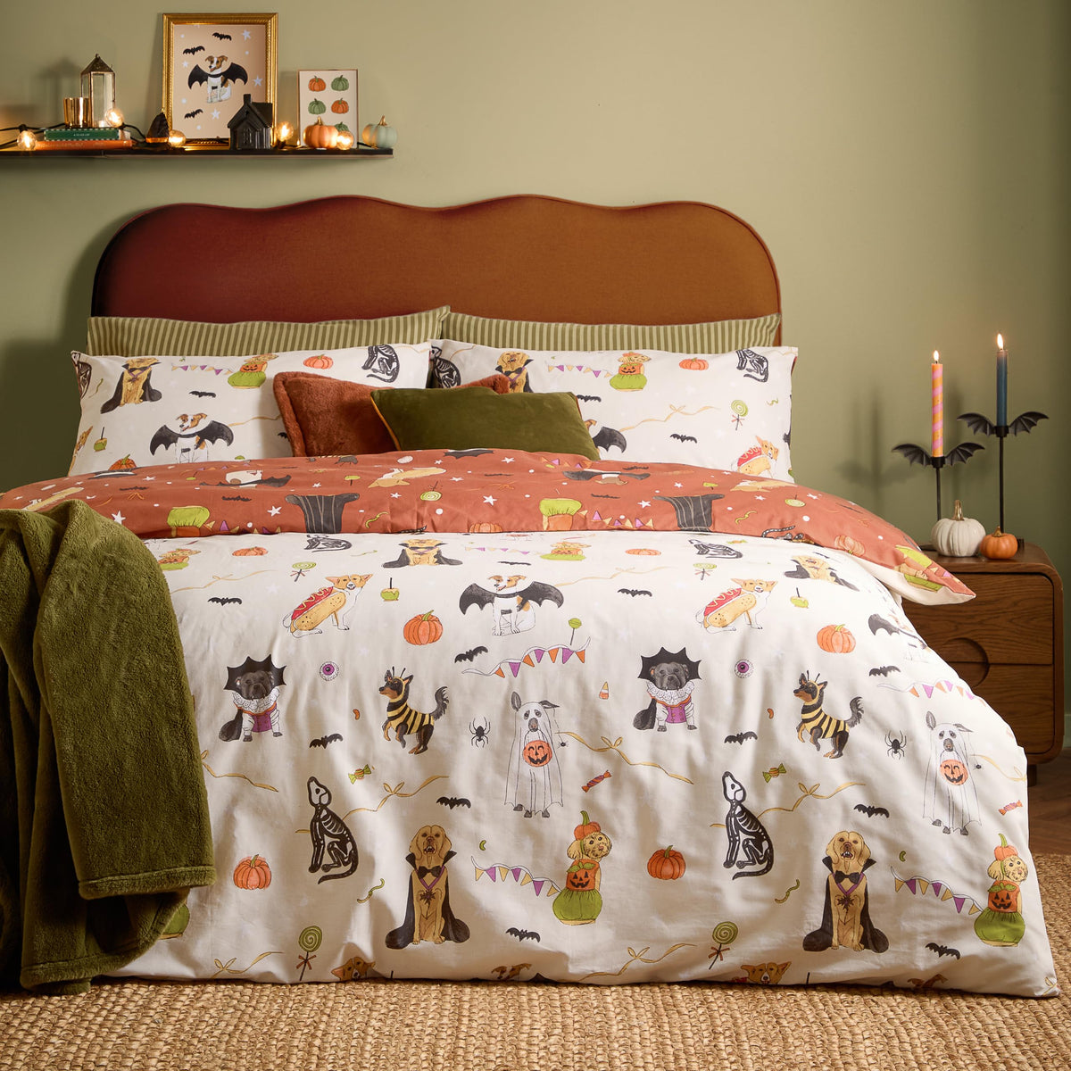 Trick Or Treat Duvet Cover Set