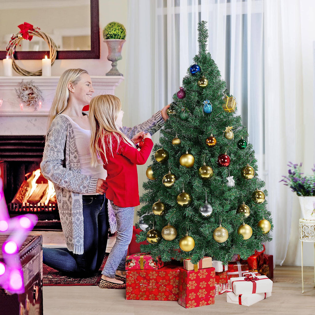 Shano Artificial Christmas Tree Bushy , Foldable Stand