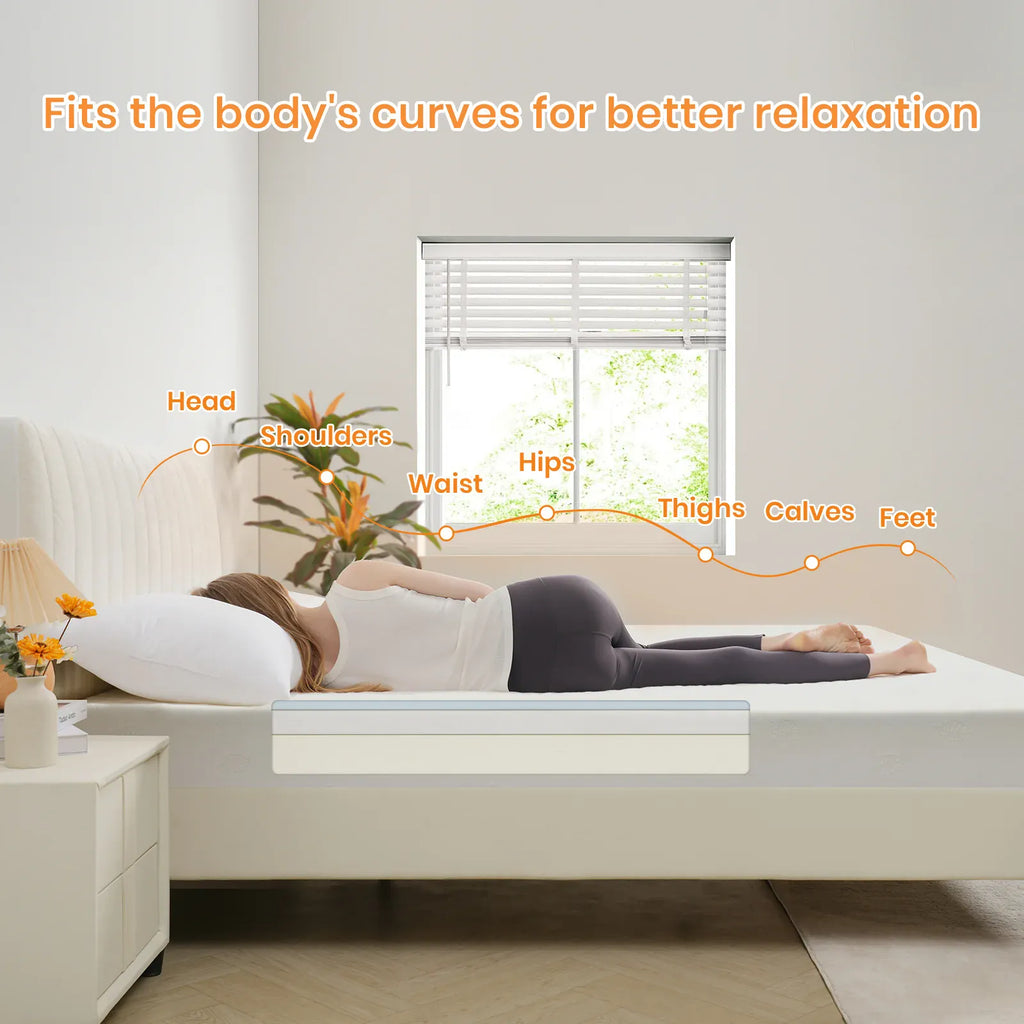 Good Nite Memory Foam Mattress | Single & Double | Medium-Firm Support