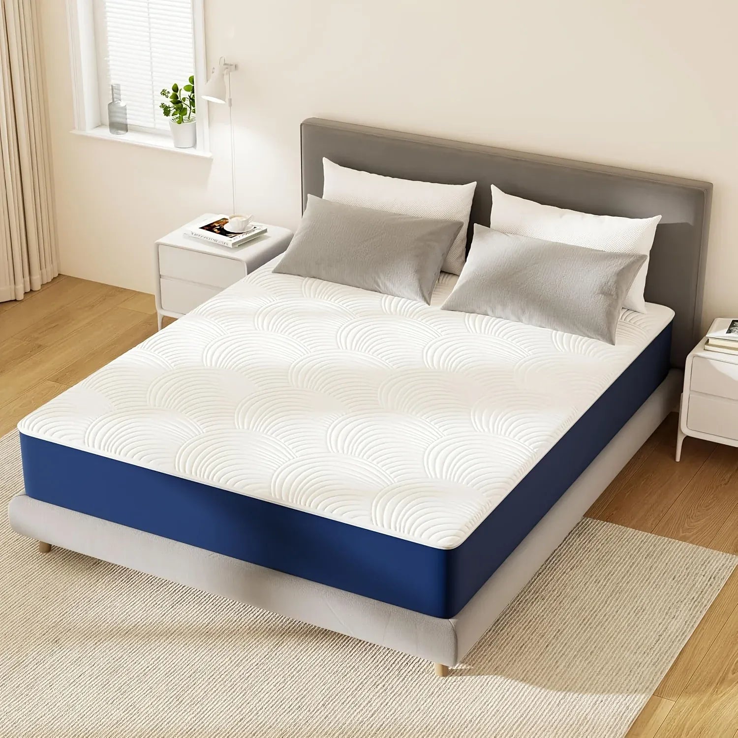 Firm Mattress H3 — 7-Zone Memory Foam, Multi-Layer Support, 21cm or 25cm