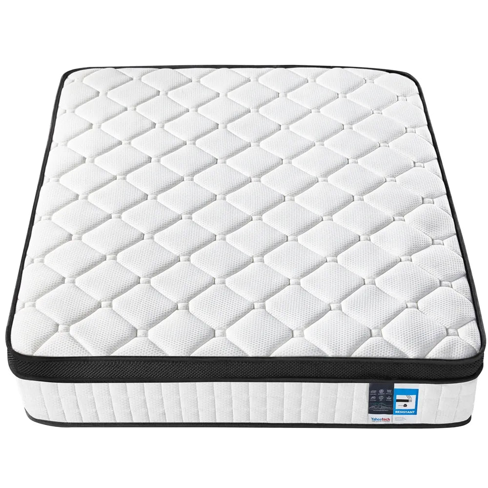 Costoffs Hybrid Mattress — Memory Foam & Pocket Spring with 3D Breathable Fabric, Single & Double