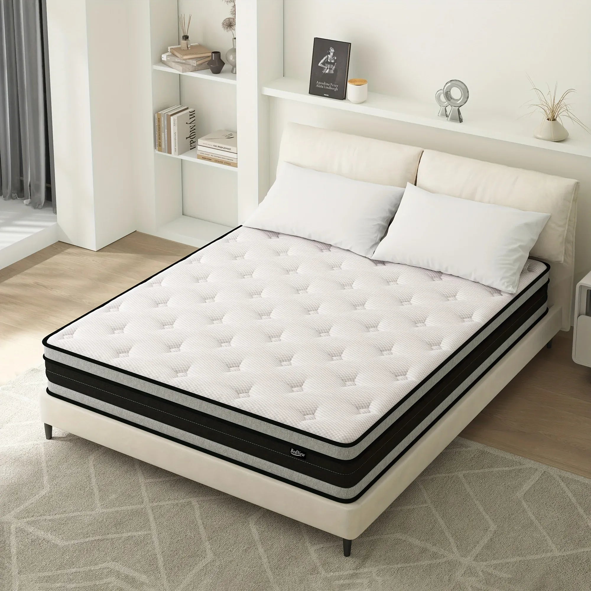 Memory Foam Hybrid Mattress — Single to Super King, 25/30/34cm, Pocket Spring & Memory Foam