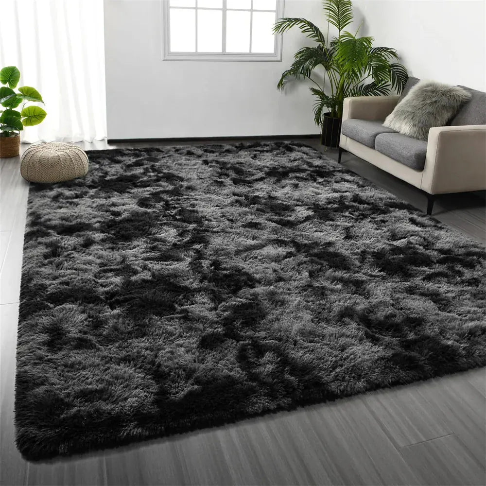 Ultra Shag Area Rug 5ft x 8ft — Fluffy, Soft & Non-Slip for Living Room & Bedroom