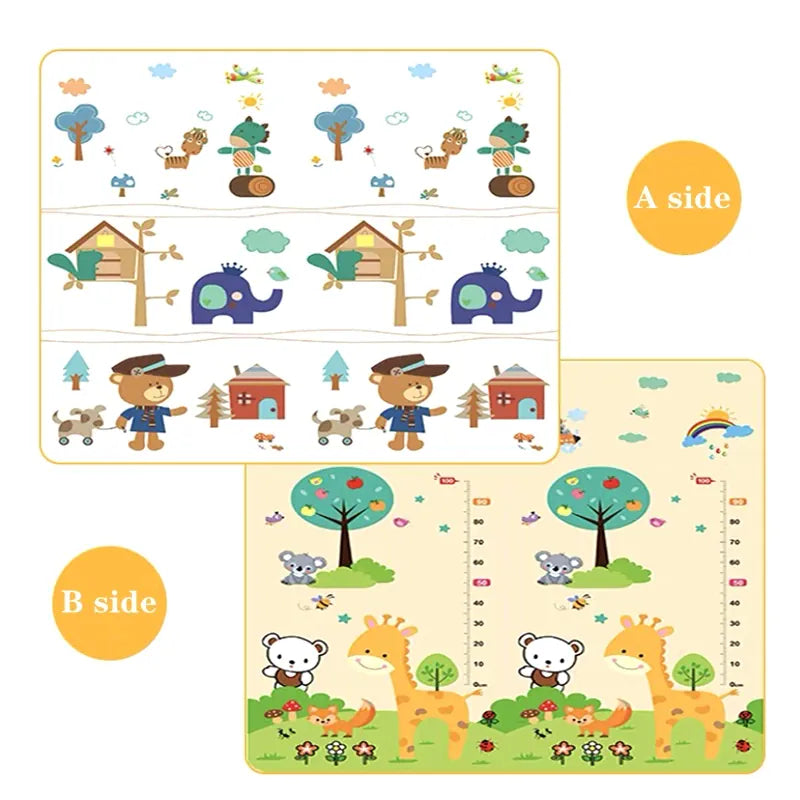 Kids Foam Play Mat & Crawling Rug | Soft Safety Playmat | Multiple Sizes & Designs